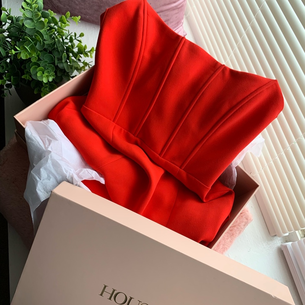 House Of CB NIaz Red Dress!